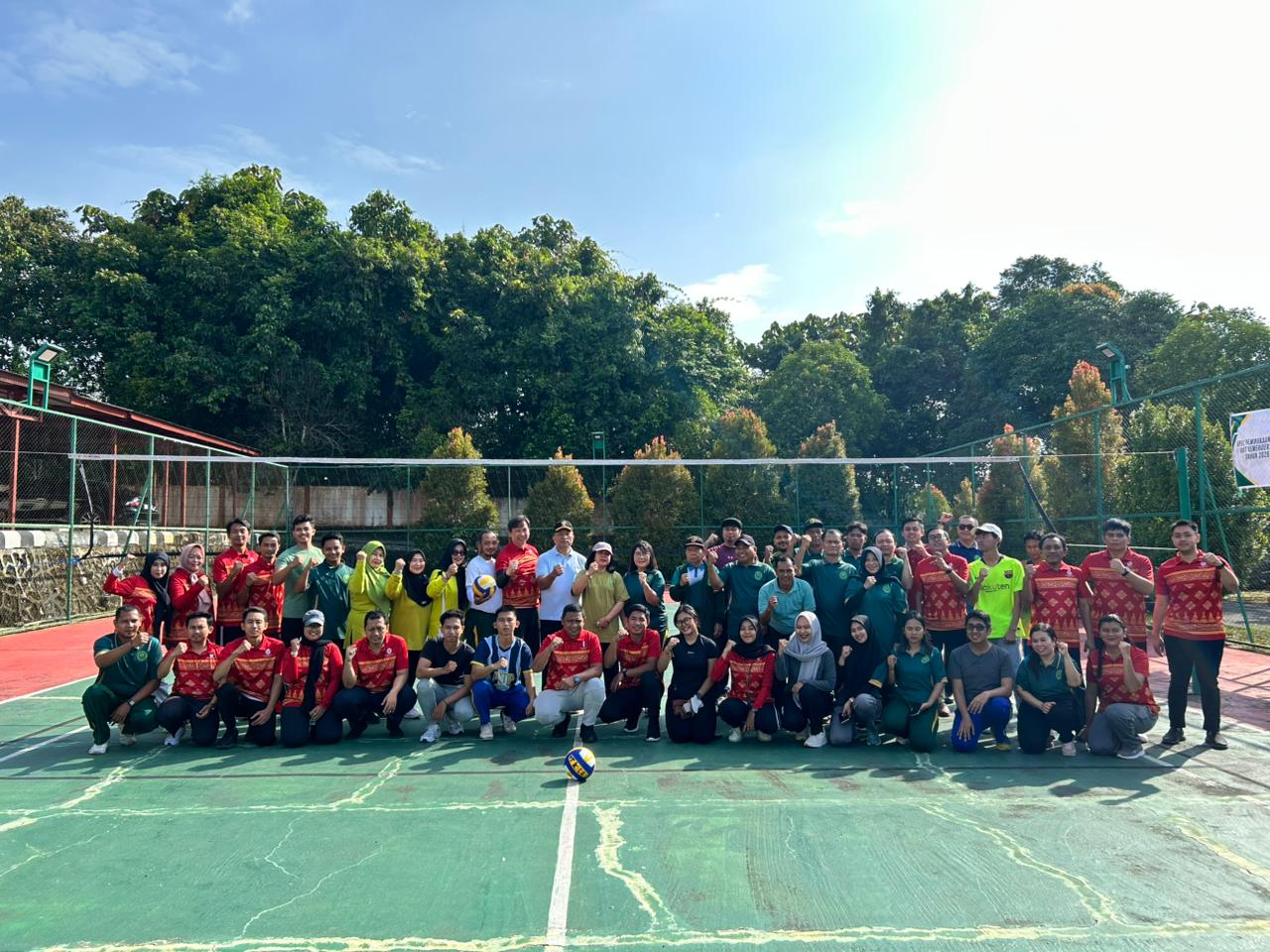 Peringatan Hari Ulang Tahun Republik Indonesia (HUT RI) ke-80 dan Hari Ulang Tahun Mahkamah Agung (HUT MA) ke-80 di Pengadilan Tinggi Kalimantan Utara