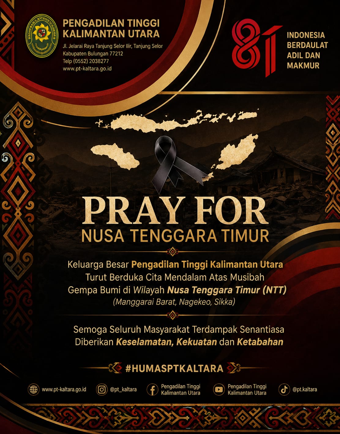 Pray For Nusa Tenggara Timur