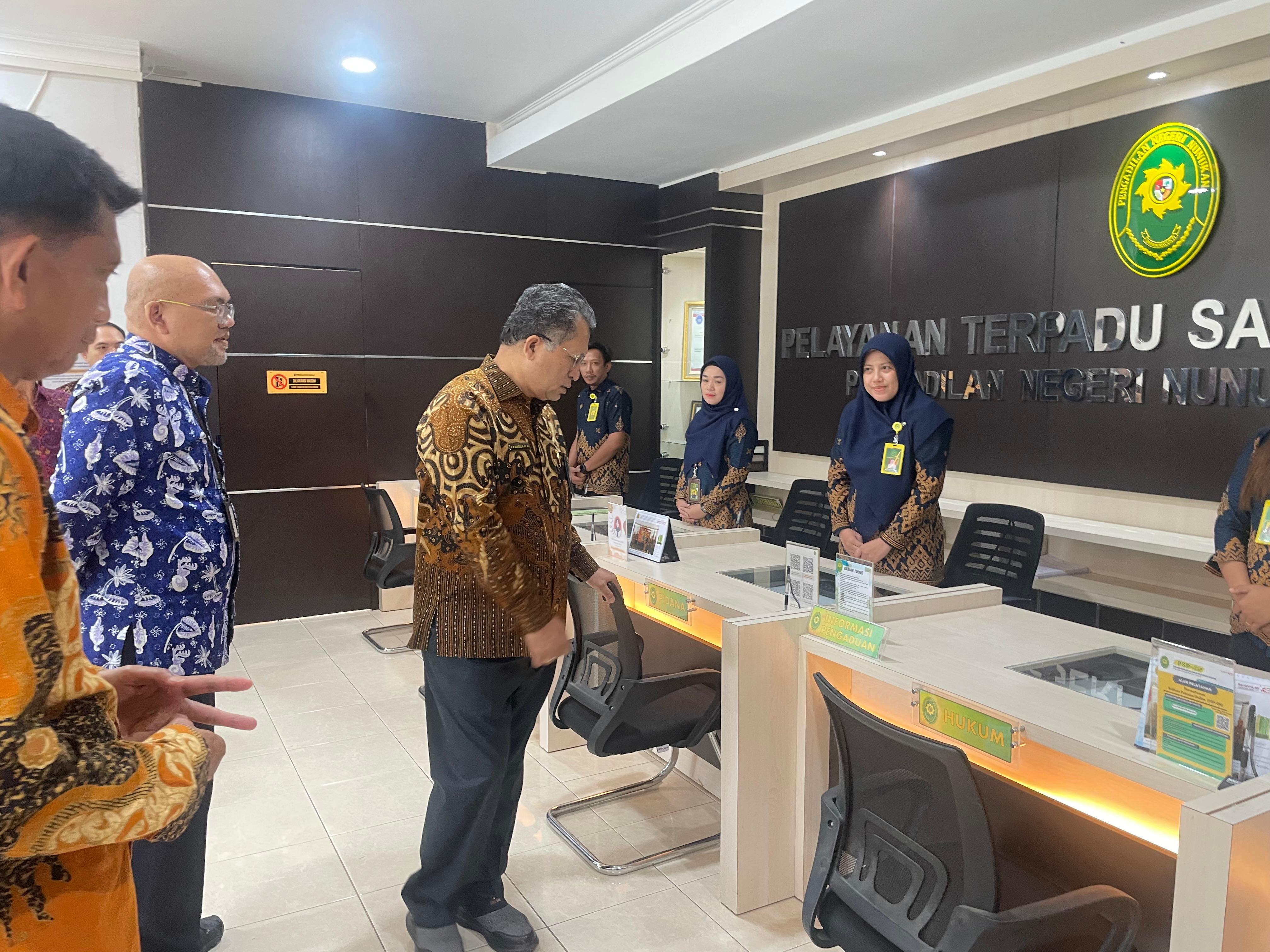 PEMBINAAN &amp; PENGAWASAN DAERAH TIM PT KALTARA DI LINGKUNGAN PENGADILAN NEGERI NUNUKAN