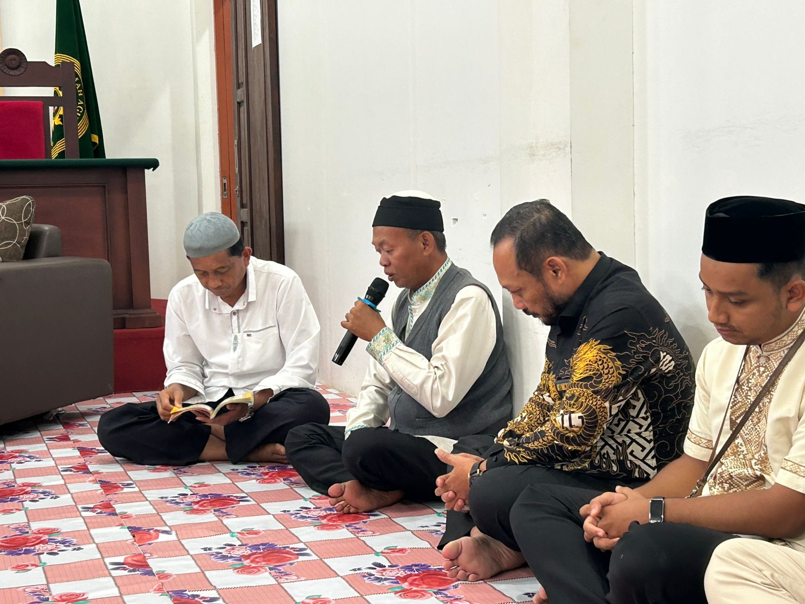 PENGADILAN TINGGI KALIMANTAN UTARA GELAR PENGAJIAN BULANAN BERSAMA UST. KASMAN GAFFAR, SE, S.PD.I